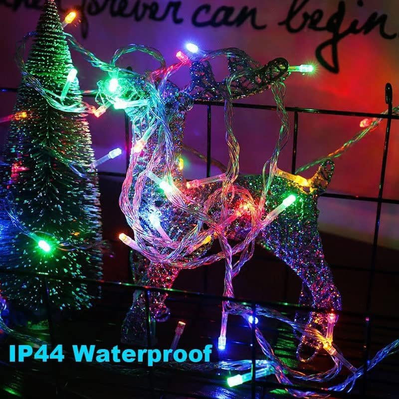 VTECHOLOGY: Cadena de luces navideñas certificadas UL, 500 luces LE...