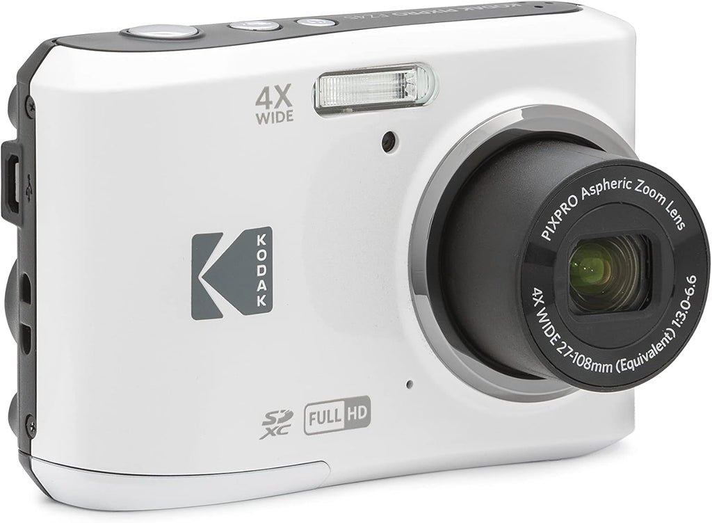 KODAK PIXPRO FZ45 - Cámara digital compacta de 16 MP, zoom óptico 4...