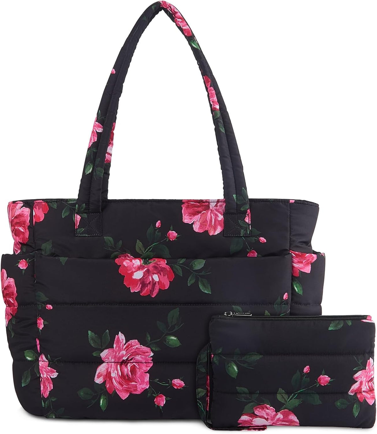 TOPDesign Bolsa Tote Acolchada para Mujer, Bolso de Mano Ligero Inf...