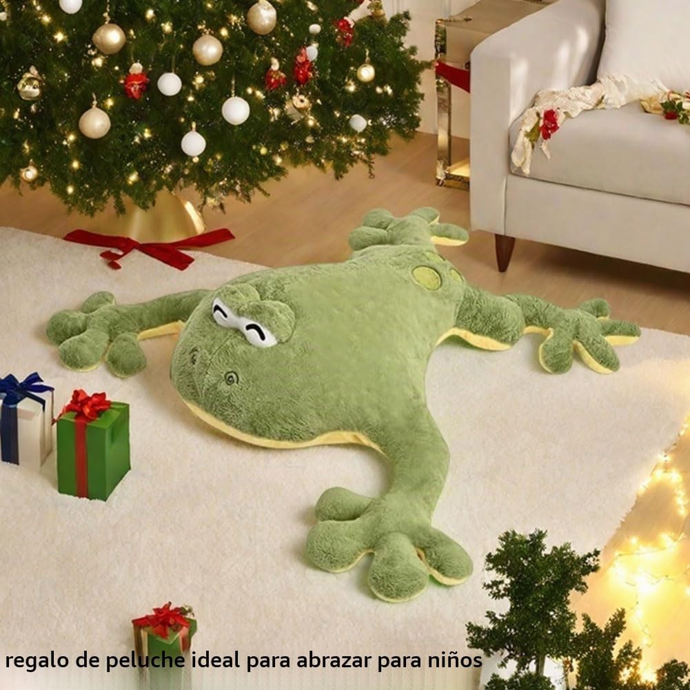 Huniupore Peluche de Rana Grande Rana Verde de Peluche Juguetes de...