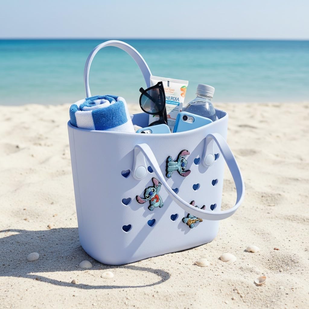 Fast Forward Sanrio Hello Kitty o Disney Stitch Mini bolsa de goma...