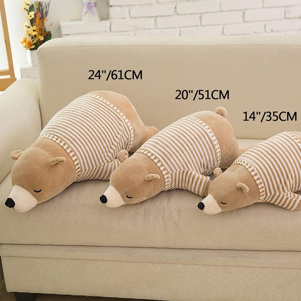MMTTAO Oso Polar de Peluche Juguete Animal 24 Pulgadas Grande Oso M...