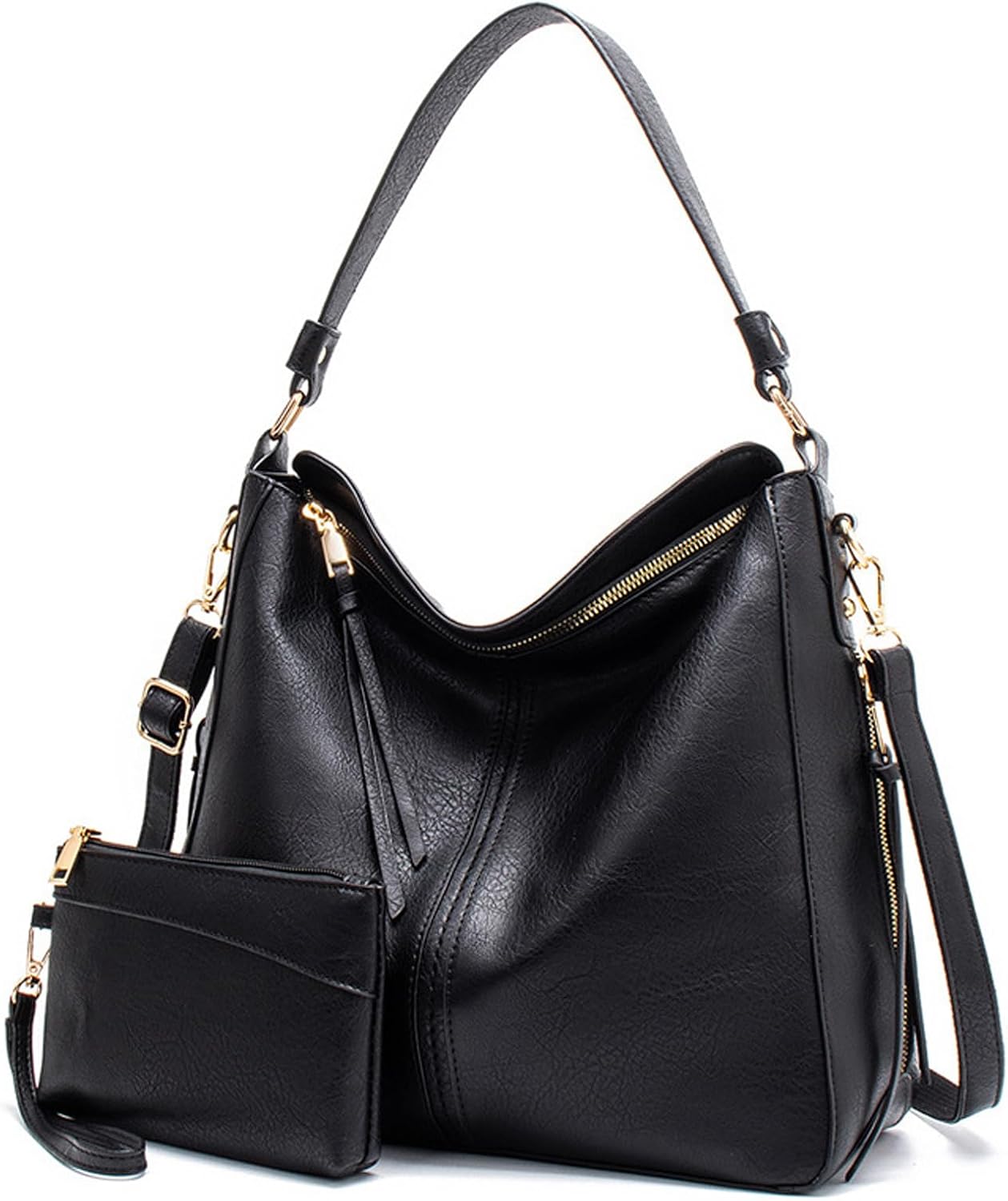 Auralith Purses for Women, 3-in-1 Hobo Crossbody Shoulder Handbags...
