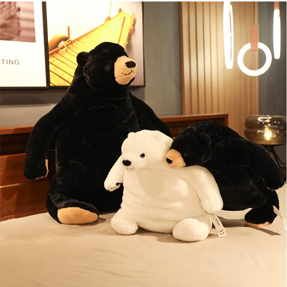 MIAOHAHA Oso de Peluche Juguete de Peluche Oso de Peluche Negro Muñ...
