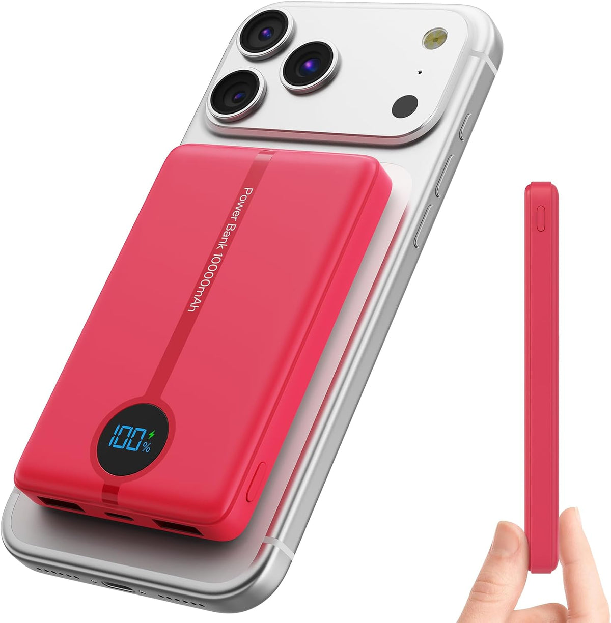 LYAOAO para MagSafe Power Bank 10000mAh, cargador portátil magnétic...