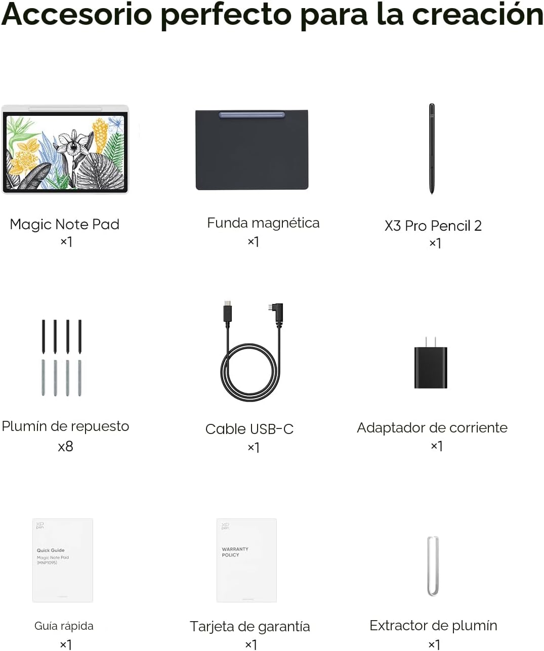 XPPen - Tableta de dibujo independiente de 10.95 pulgadas, digital...