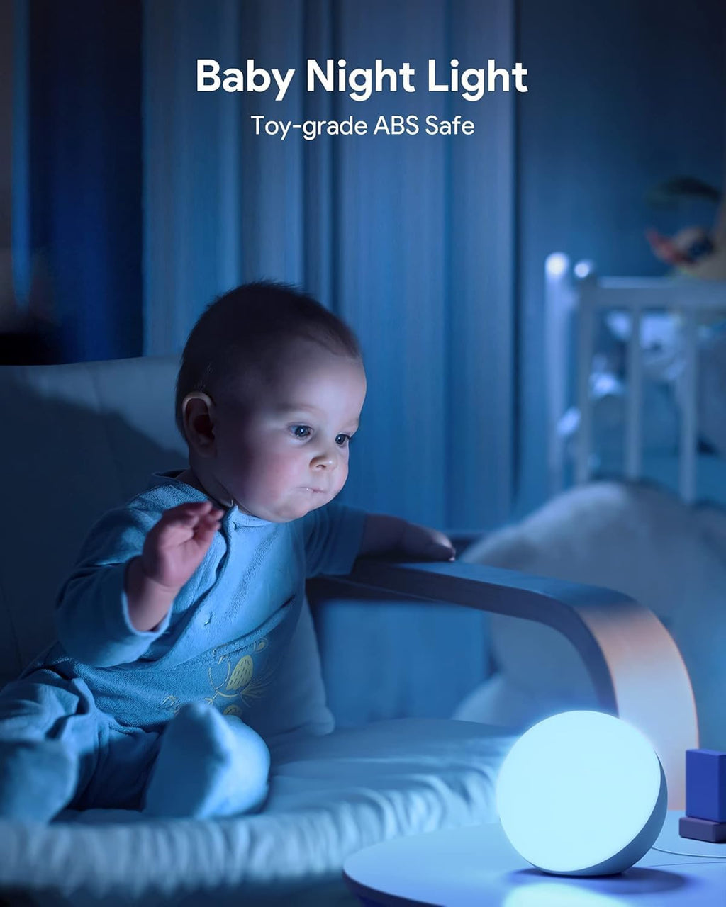 Lámpara táctil Hifree, luz nocturna multicolor para niños, pequeña...