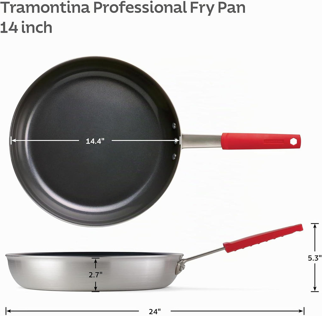 Tramontina Sartén profesional de cerámica antiadherente extra grand...