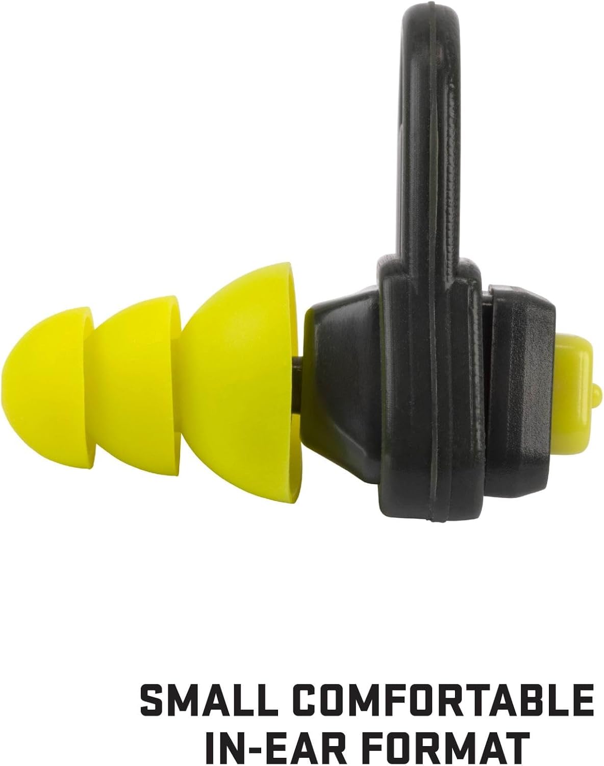 ULTRX Tapones para los oídos de protección ajustable, gris\/amarillo