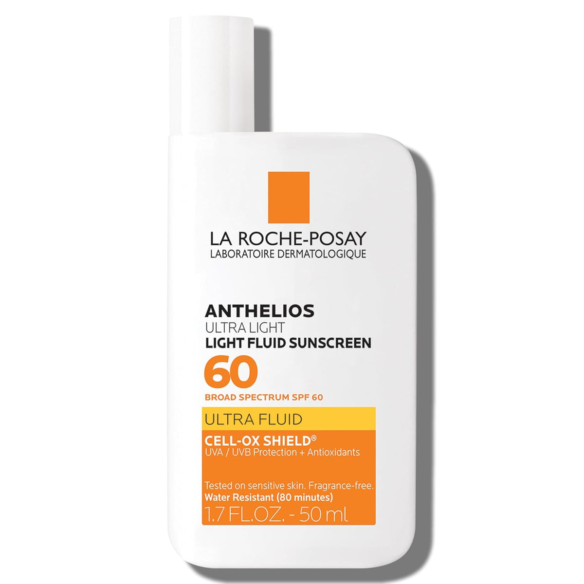 La Roche-Posay Anthelios Light Fluid Face Protector solar de amplio...