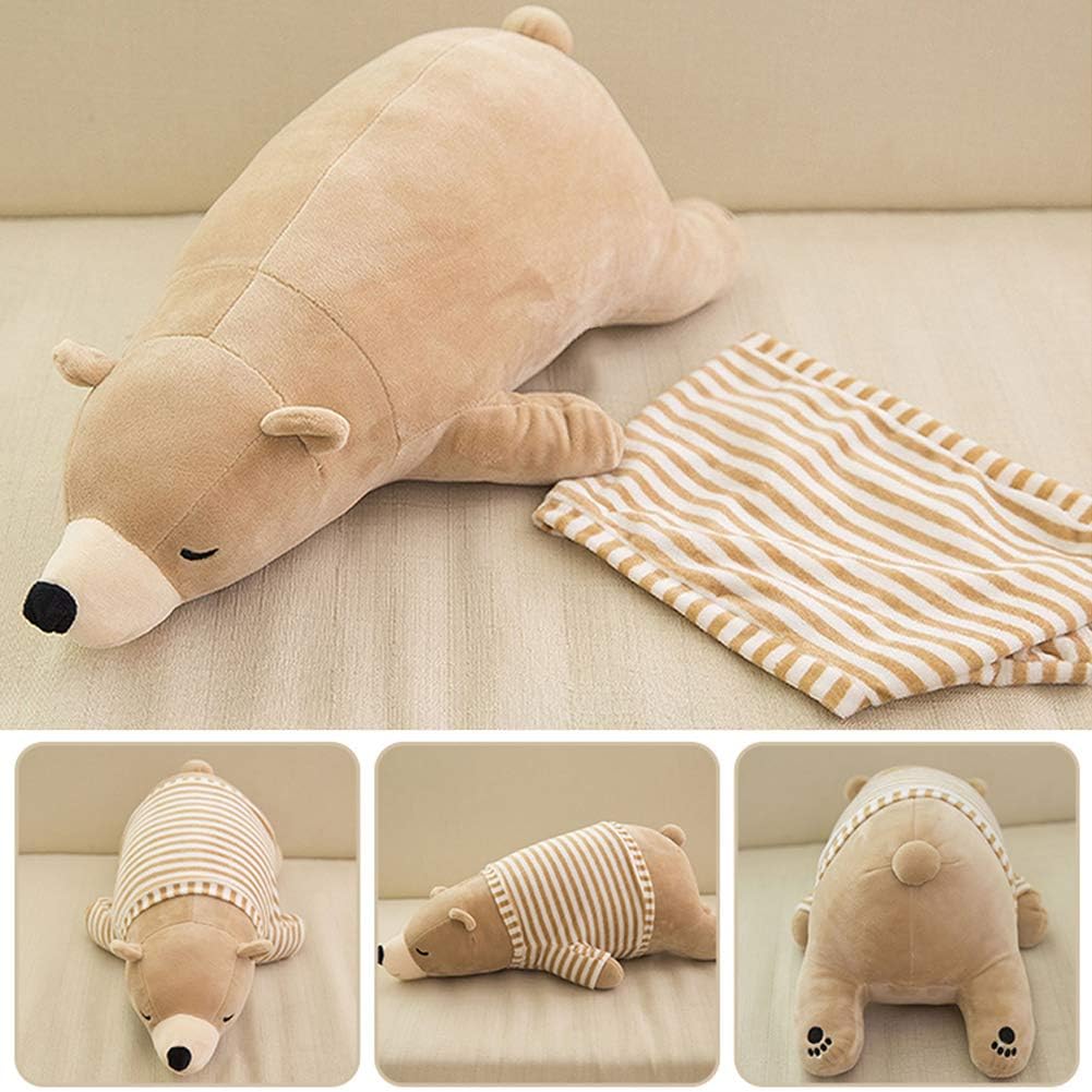MMTTAO Oso Polar de Peluche Juguete Animal 24 Pulgadas Grande Oso M...