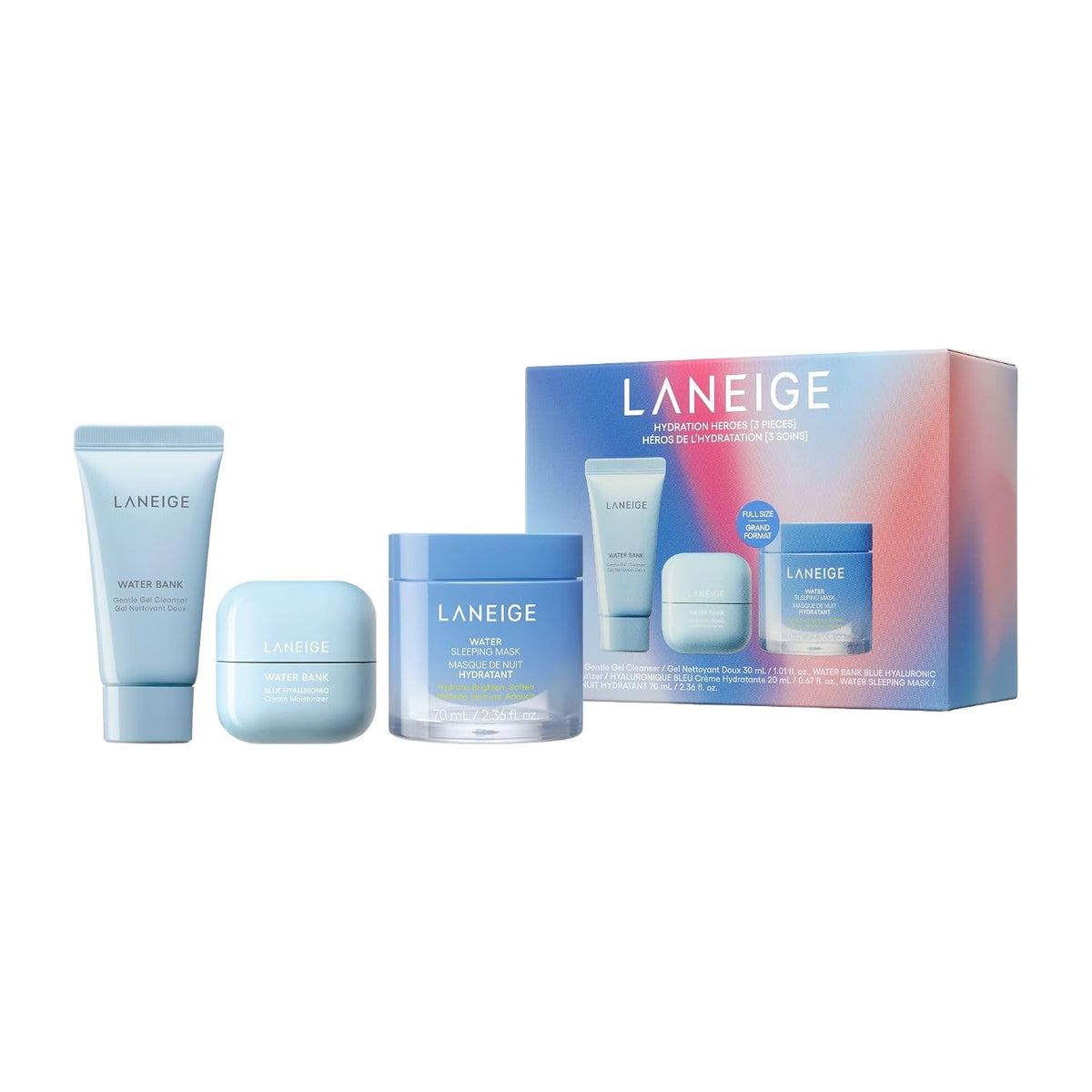 LANEIGE Crema Hidratante Water Bank Azul con Ácido Hialurónico: Cre...