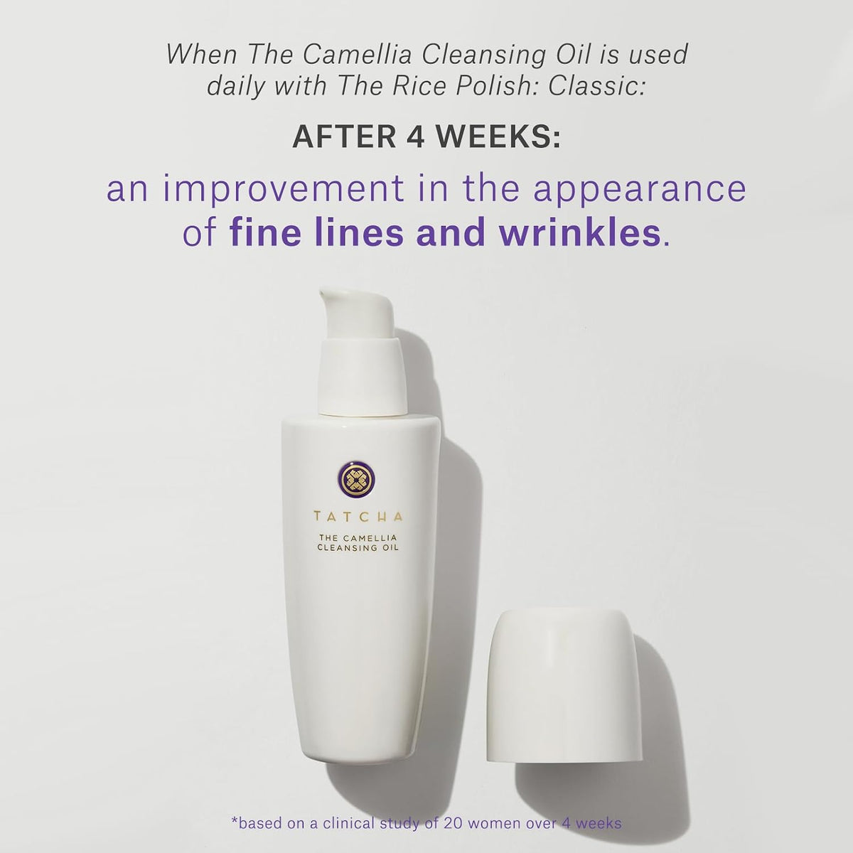 TATCHA Aceite limpiador puro de camelia en un solo paso | Aceite de...
