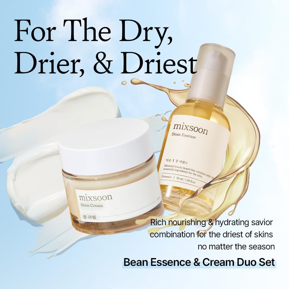 mixsoon Bean Essence - Cuidado de la piel coreano, suave esencia ex...