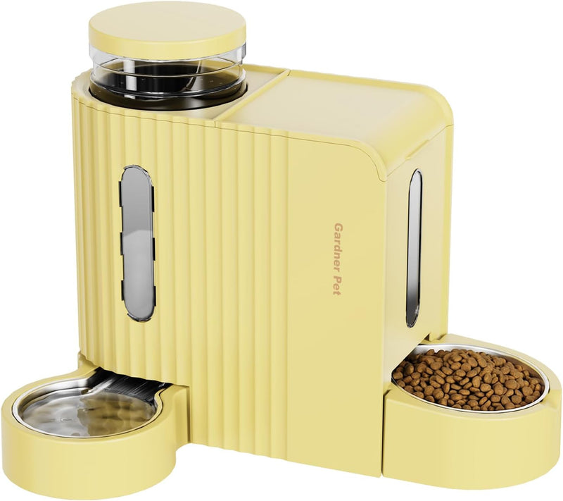 Gardner Pet Gravity - Comedero automático 2 en 1 para mascotas, com...