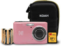 Kodak PIXPRO FZ45 Friendly Zoom - Cámara digital de 16 MP (rosa pas...
