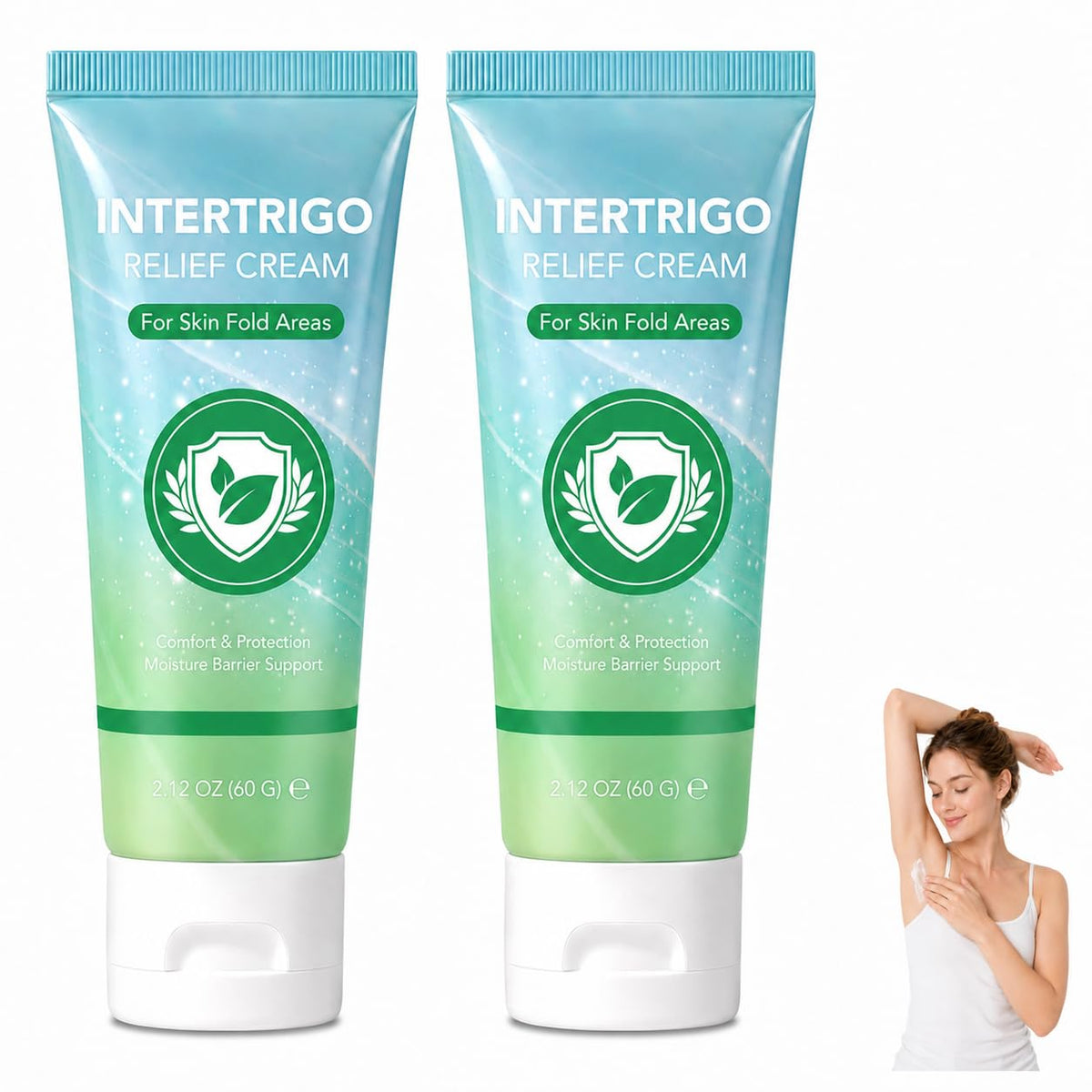 CLFJLXYX Crema Intertrigo, crema para rozaduras para el cuidado del...