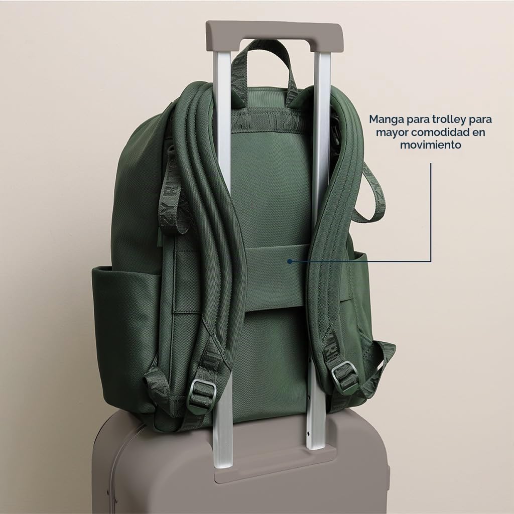 Itzy Ritzy Mochila para pañales utilitaria: cuenta con 17 bolsillos...