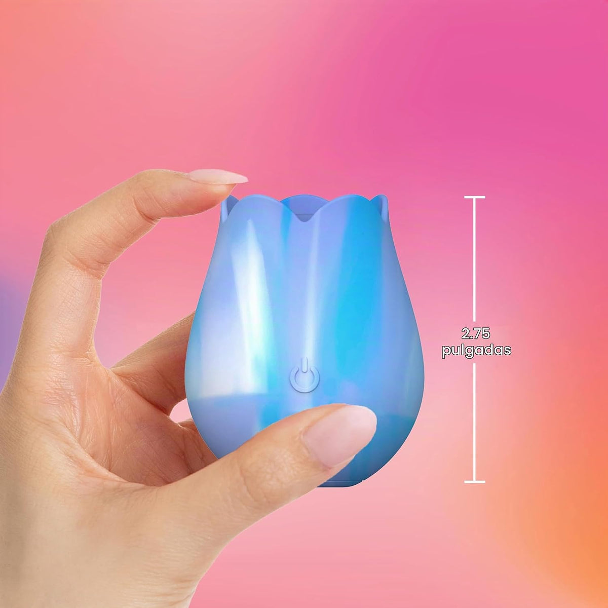 plusOne Vibrador de rosa estimulante del clítoris, edición Groovy T...