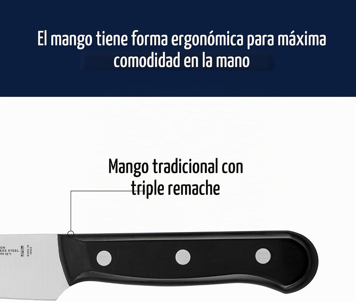 HENCKELS Solution - Cuchillo utilitario de 6 pulgadas