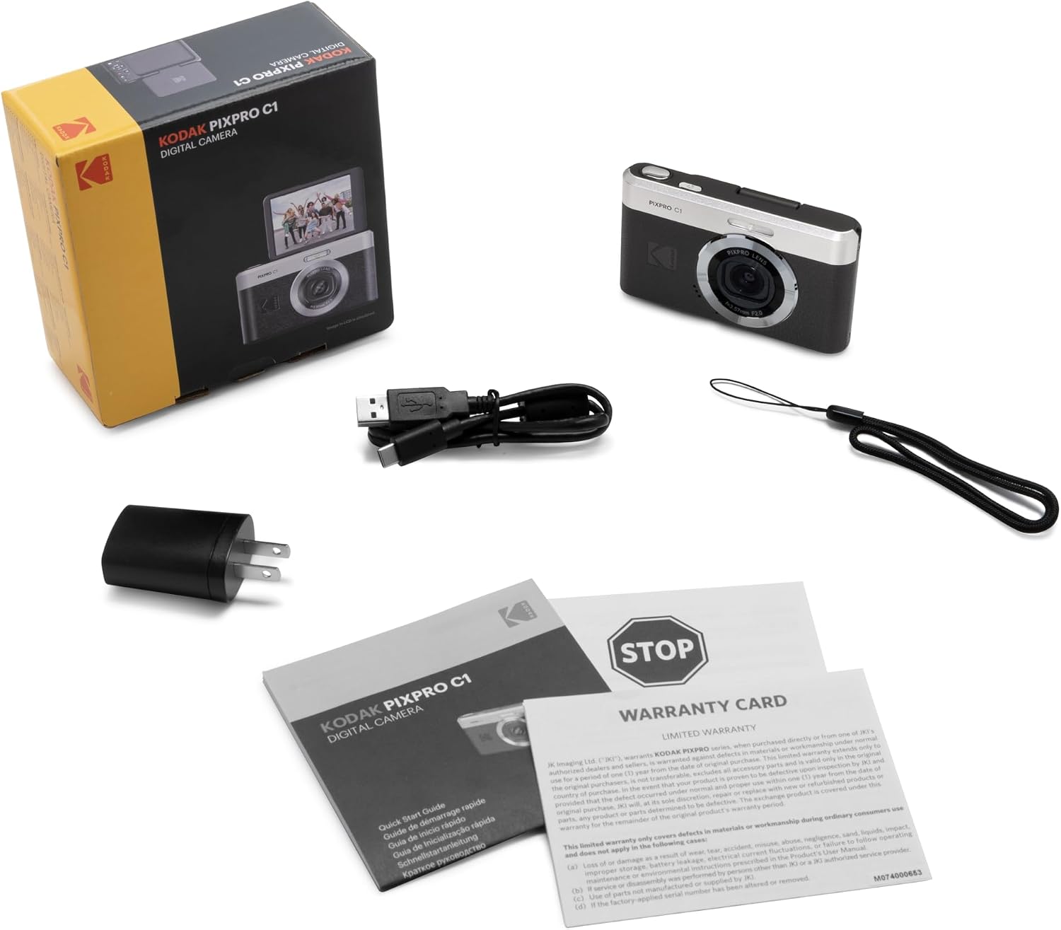 KODAK PIXPRO C1 - Cámara digital compacta de 13 MP, lente fija de 1...