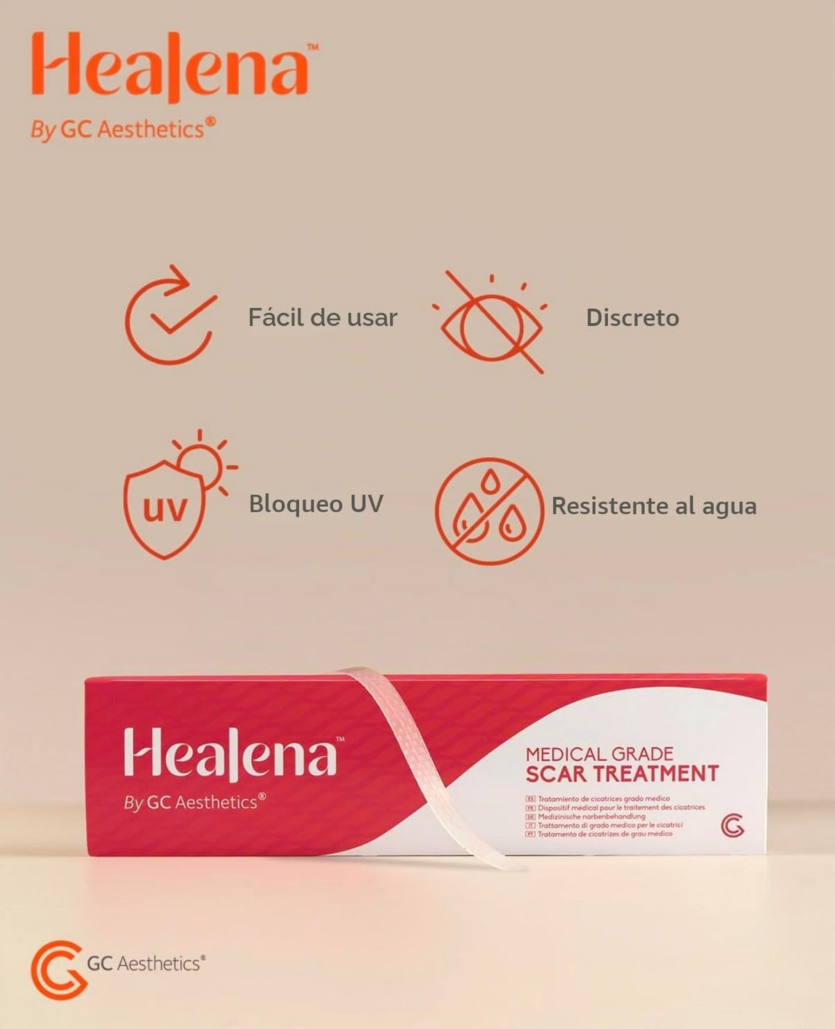 Healena™ \u2013 Cinta Cicatricial Tratamiento Avanzado para Cicatri...