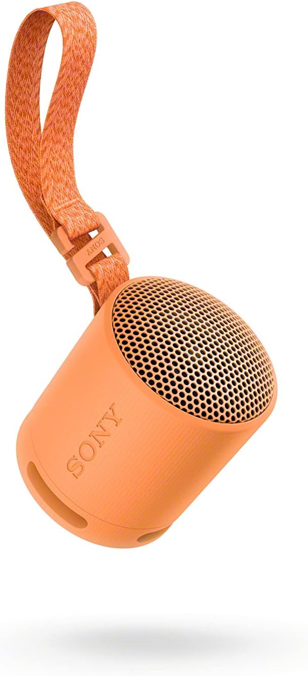Sony SRS-XB100 Altavoz ligero portátil inalámbrico Bluetooth, naran...