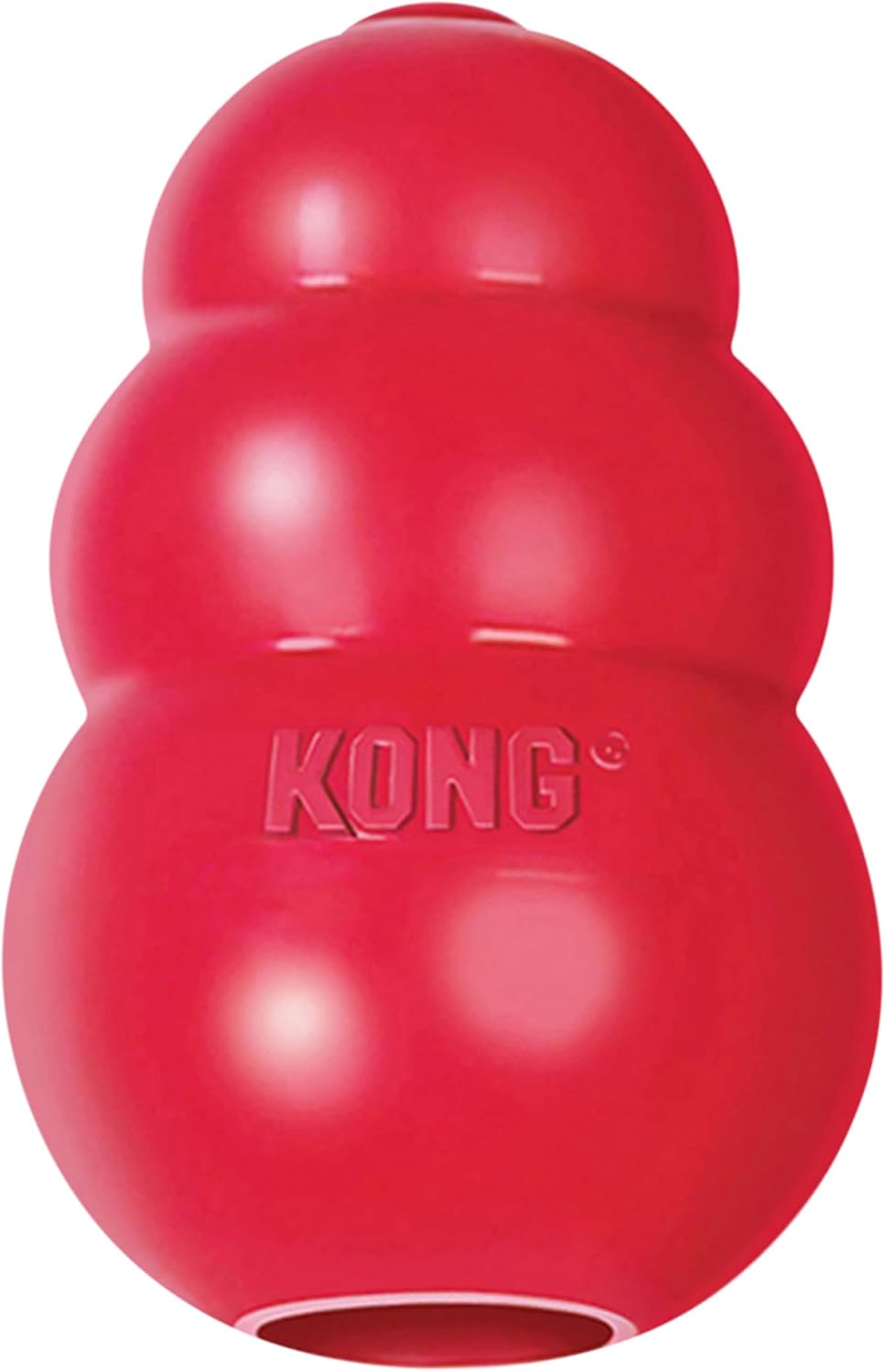 Juguete de perro rellenable clásico KONG - Juguete para morder y bu...