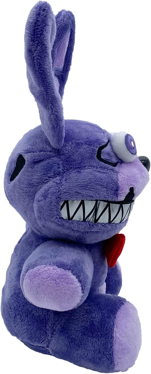 Juguete de peluche de conejo morado, juguete de peluche de conejo d...