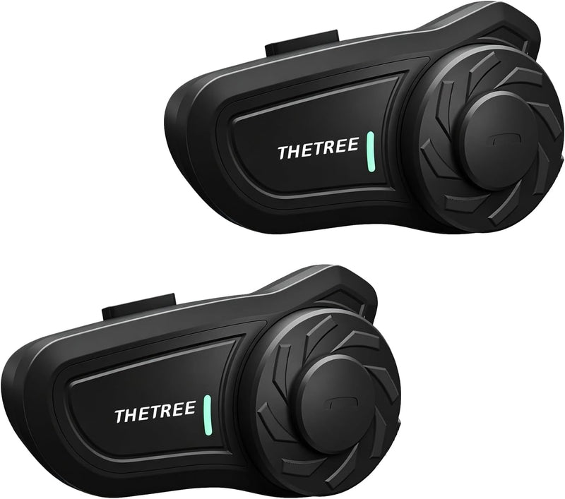 THETREE X2 - Auriculares Bluetooth para motocicleta V5.4 estéreo de...