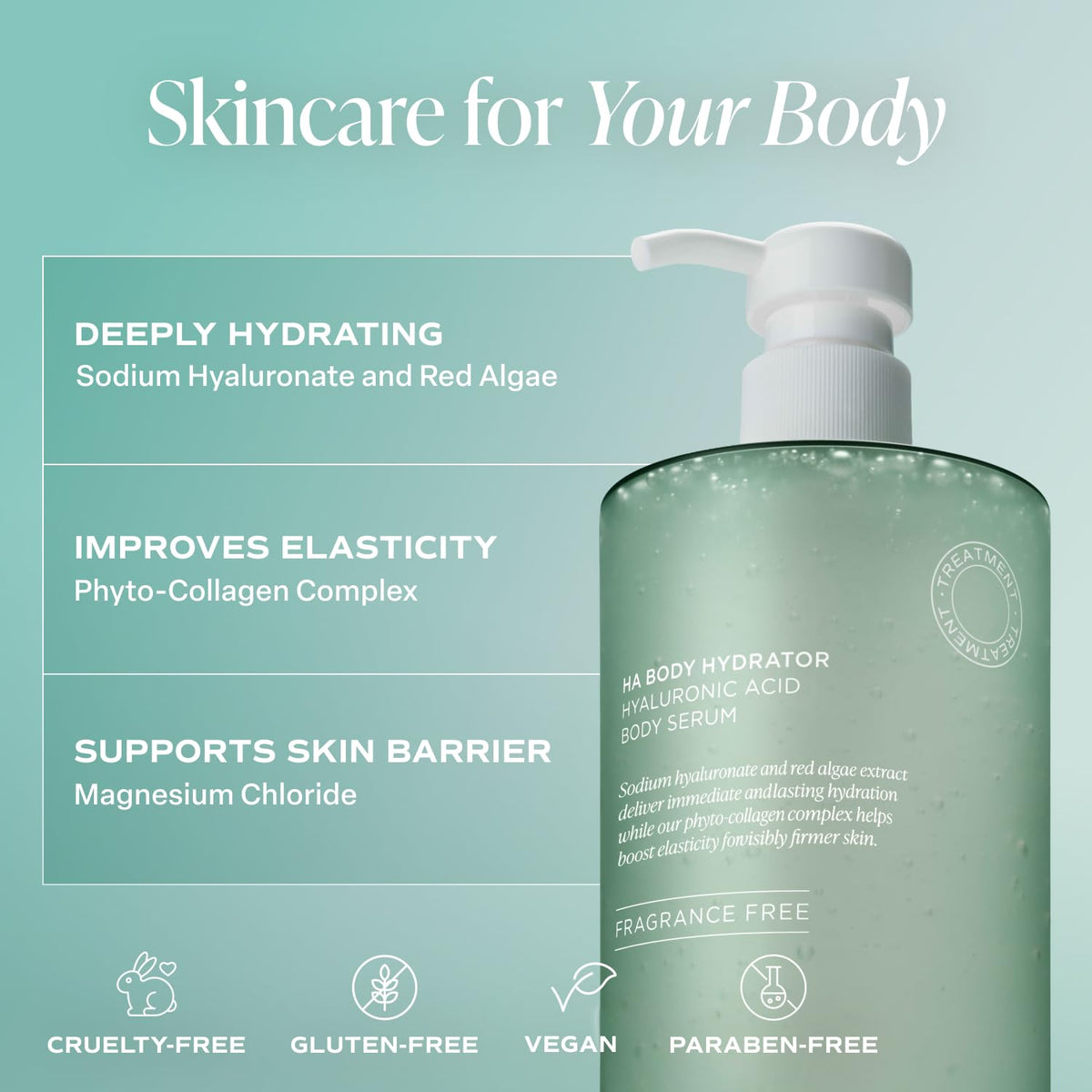 Paquete de suero corporal Saltair HA y loción Retinol Revive | Hidr...