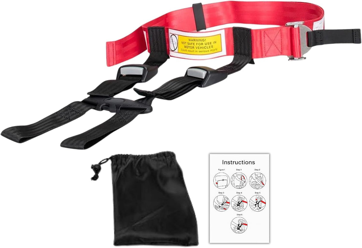 Arnés de viaje para avión para niños - Arnés de viaje portátil y li...