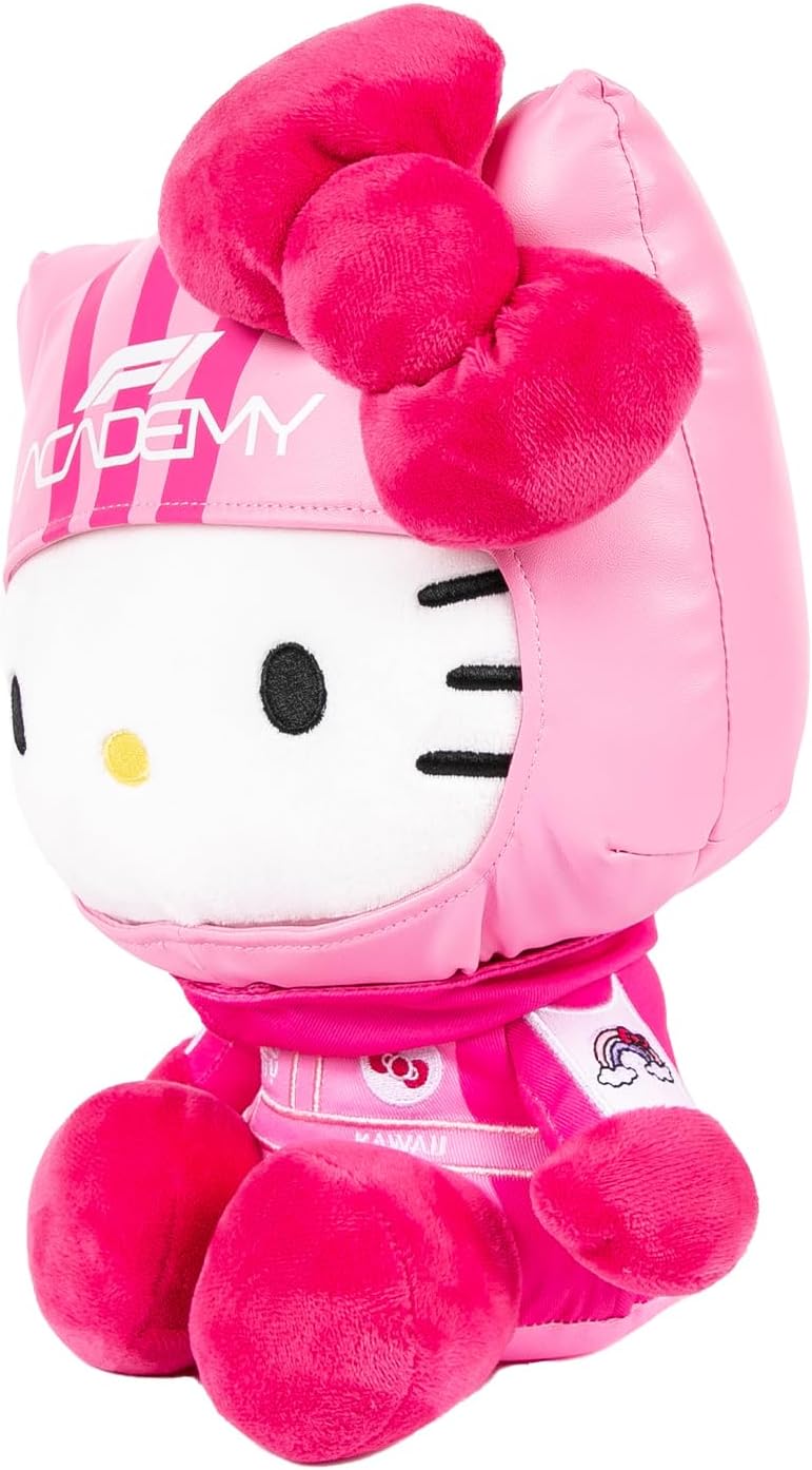 F1A x Hello Kitty - Peluche de carreras unisex, color rosa, talla ú...