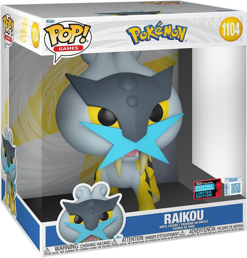 Funko Pop Jumbo Pokémon Raikou