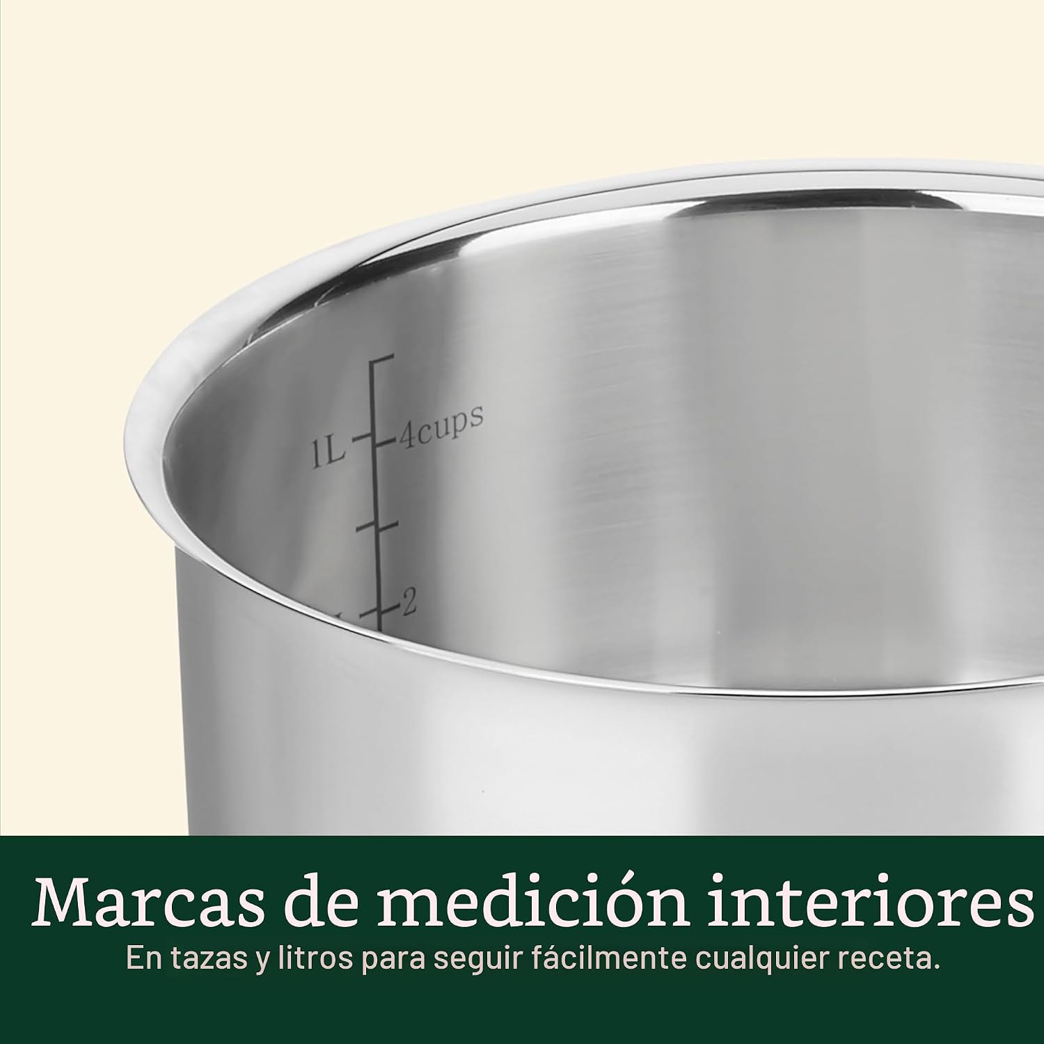 Cuisinart Cacerola de 1.5 Cuartos con Tapa, Colección Clásica de Ut...