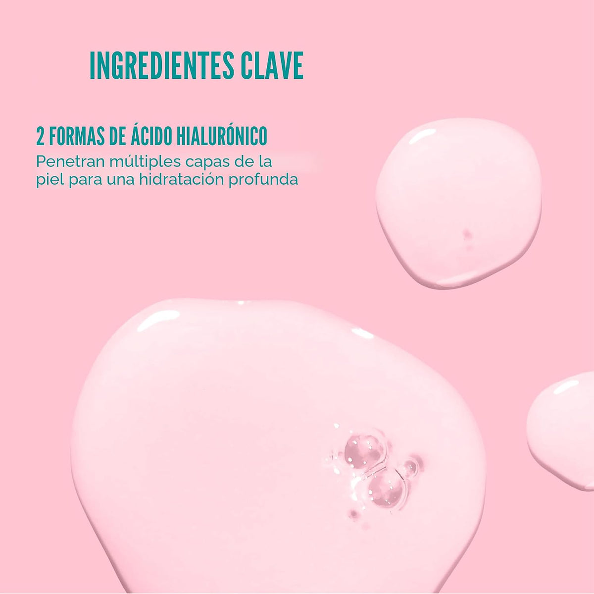 Good Molecules Suero de ácido hialurónico para cara, 2.5 fl oz, paq...