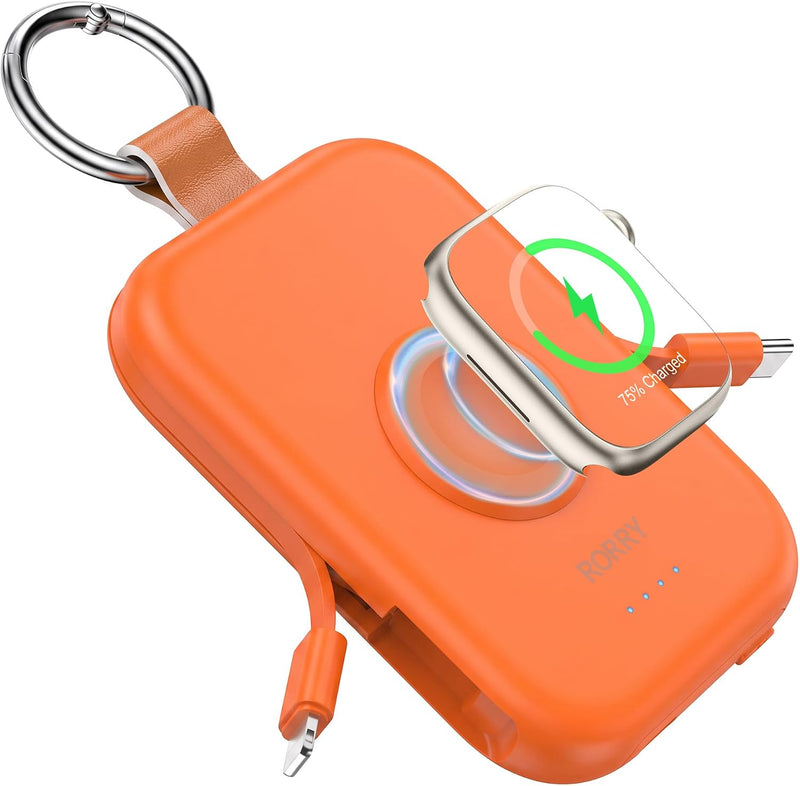 RORRY Cargador portátil CharmGo, cargador portátil de 5000 mAh | Ca...