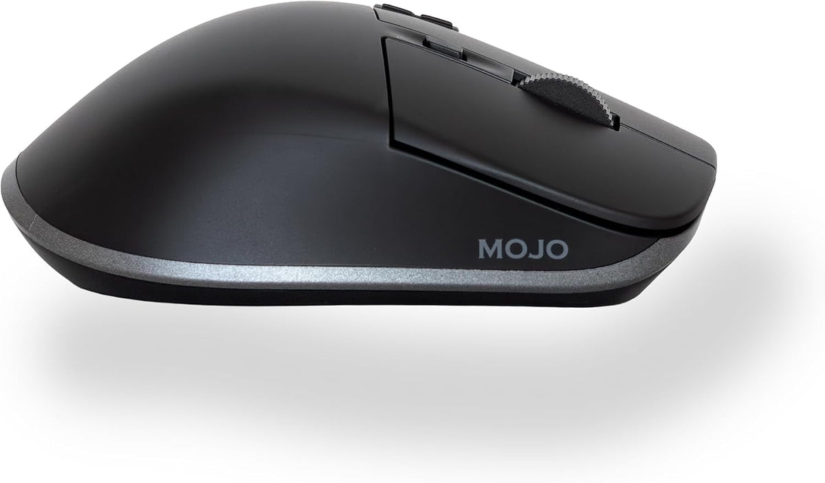 MOJO Ultimate Grip Silent Master Mouse - Mouse recargable Bluetooth...