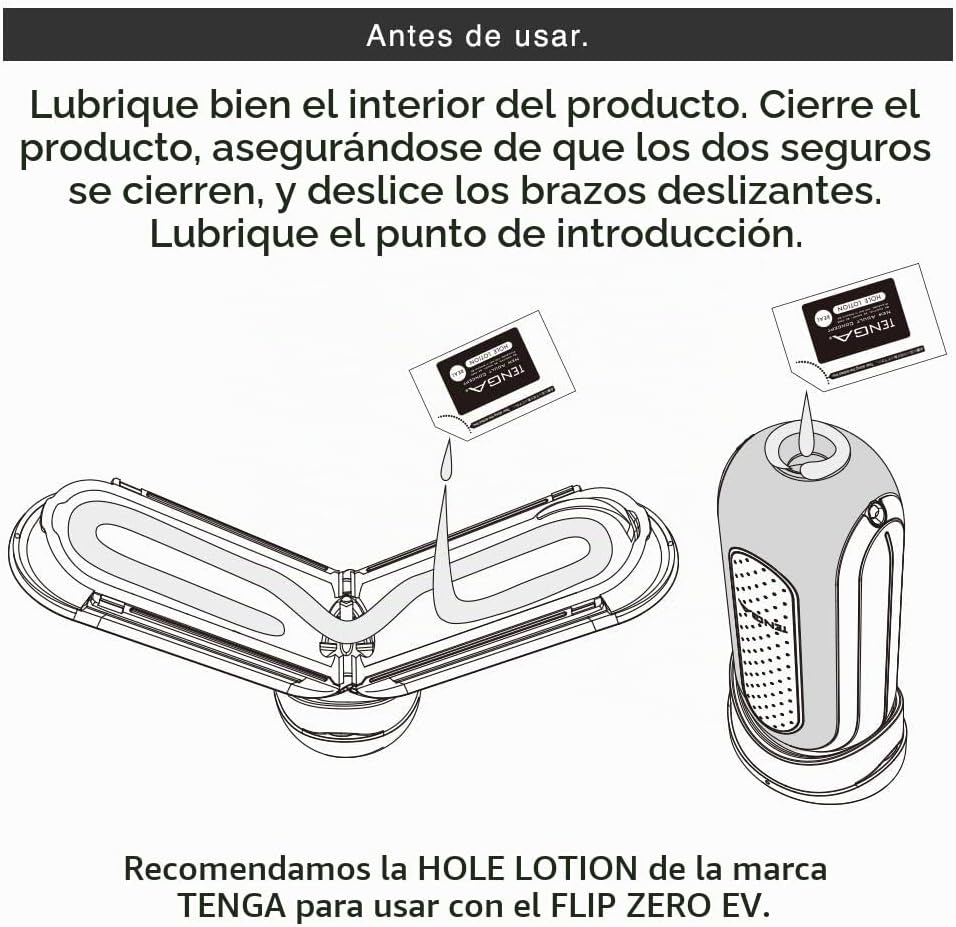 Tenga Flip 0 - Taza de masaje electrónica para masturbación de homb...