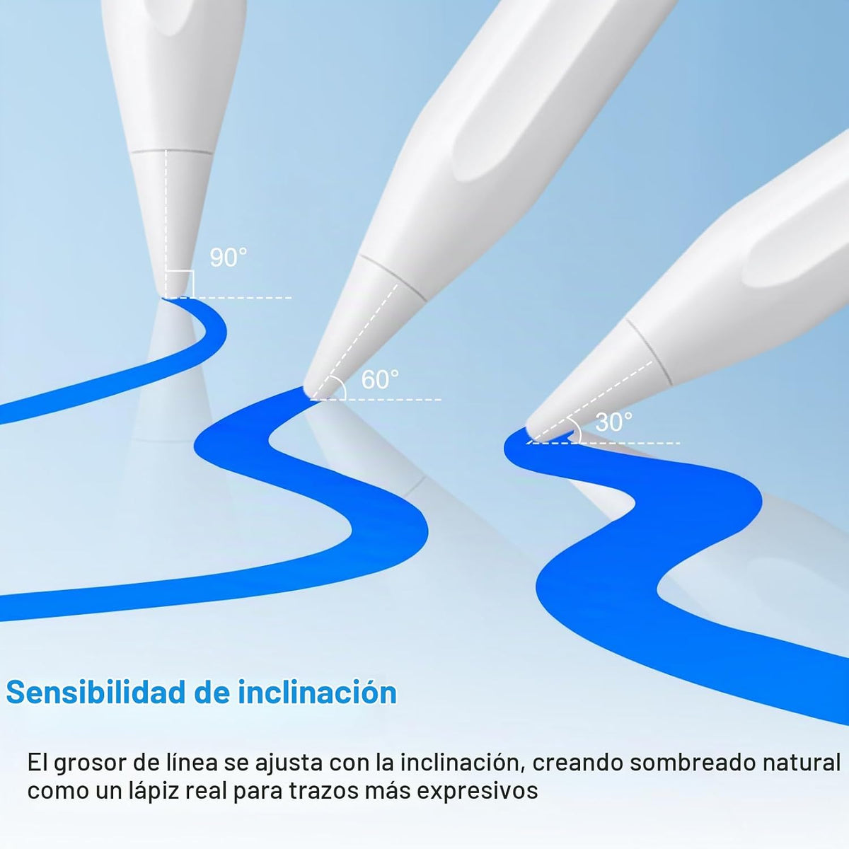 BLEBLE Stylus Pen para iPad 2018-2026, Lápiz de iPad de Apple de Ca...
