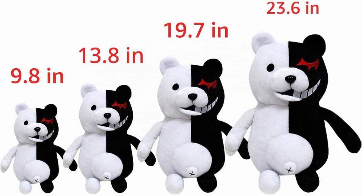 Werycos - Peluche de oso negro y blanco de 35cm \/ 13.77in de anime...
