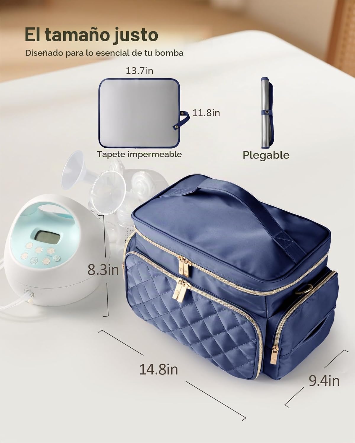 Kit de bolsa de extractor de leche para Spectra S1\/S2 con kit de t...