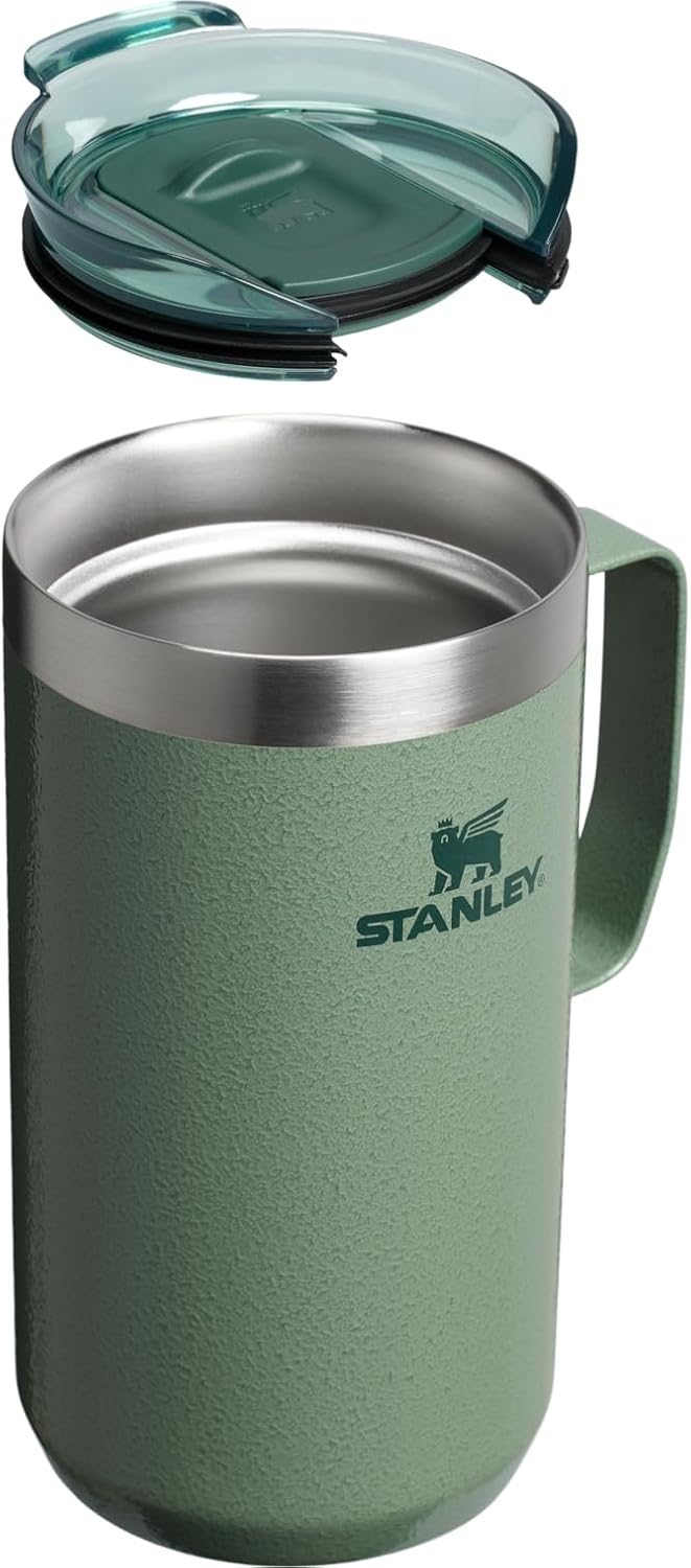 STANLEY Everyday Camp Mug de 24 onzas, tapa para beber, taza para c...
