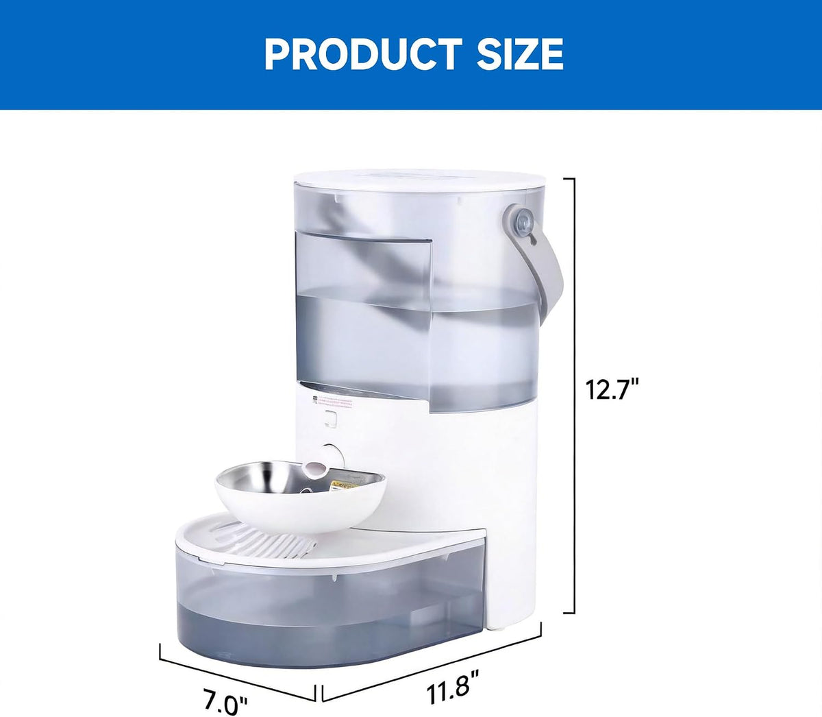 Fuente de agua inalámbrica para gatos, aguas residuales inalámbrica...