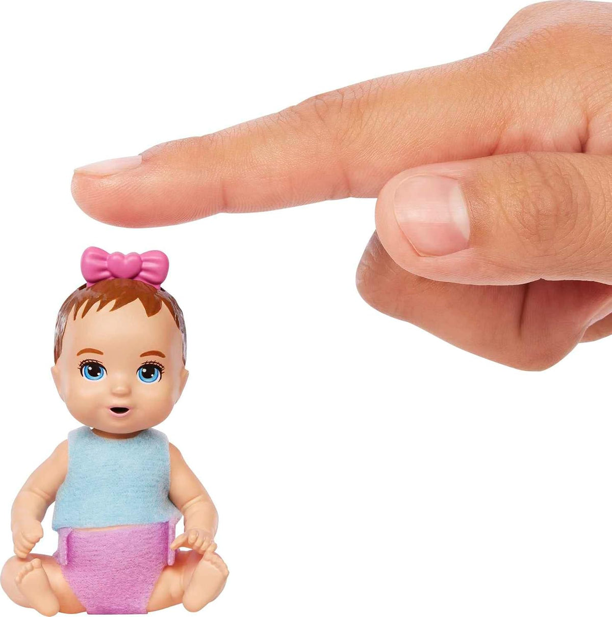 Barbie Skipper Babysitters Inc Baby - Muñeca pequeña y accesorios,...