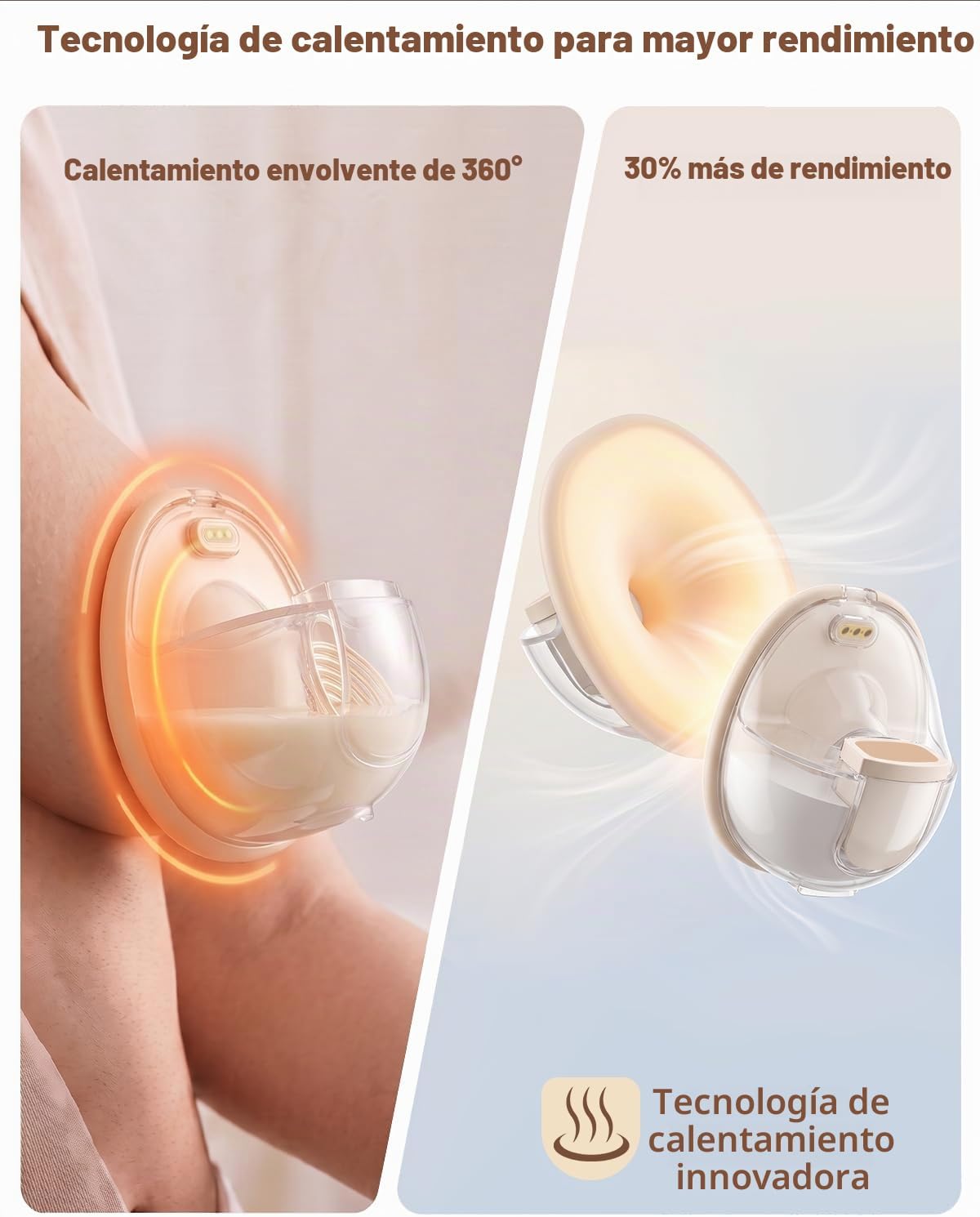 2 juegos de colector comprimido con calefacción y 6 piezas de inser...