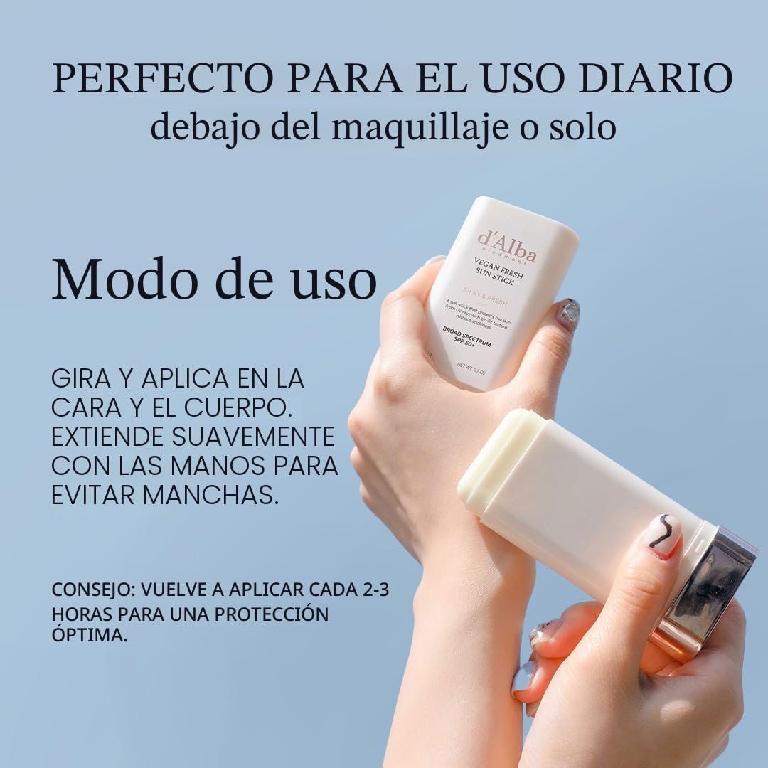 d'alba Piedmont Air Fit Fresh Sun Stick, OTC BROAD SPECTRUM SPF...