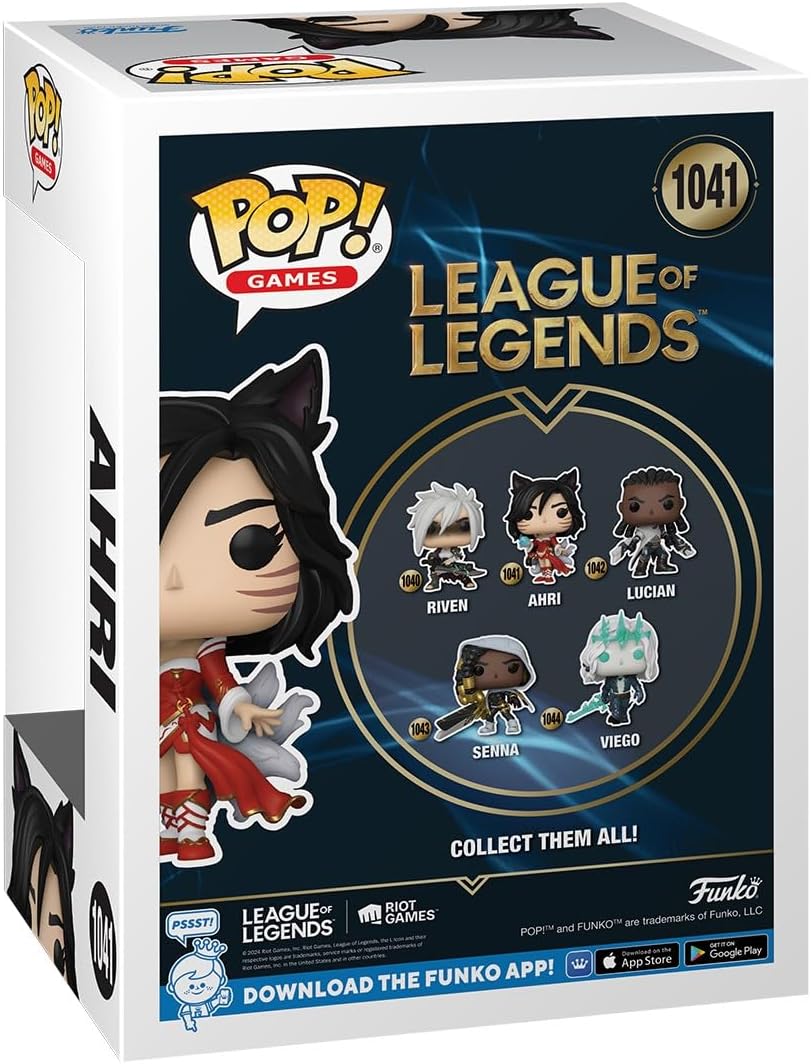 ¡Funko POP! Juegos: League of Legends - Ahri | Mercancía oficial de...