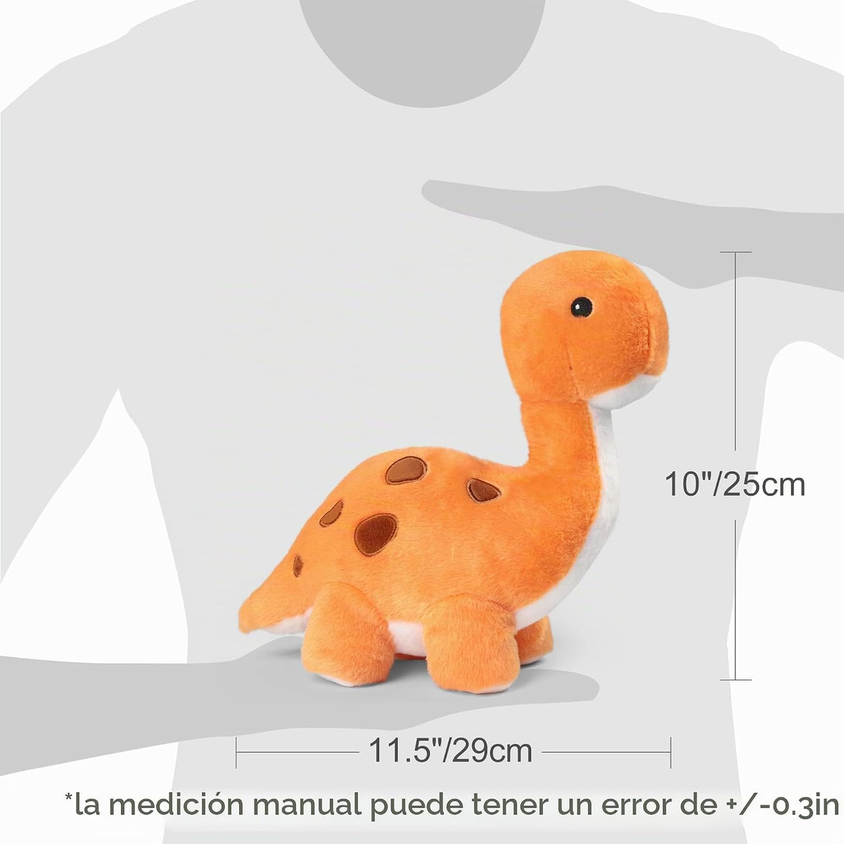 Benben Animal de peluche de dinosaurio, juguetes de peluche de dino...