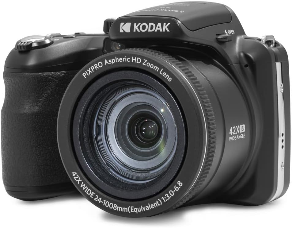 KODAK PIXPRO AZ425 - Cámara digital de 20 MP, zoom óptico 42x, OIS,...